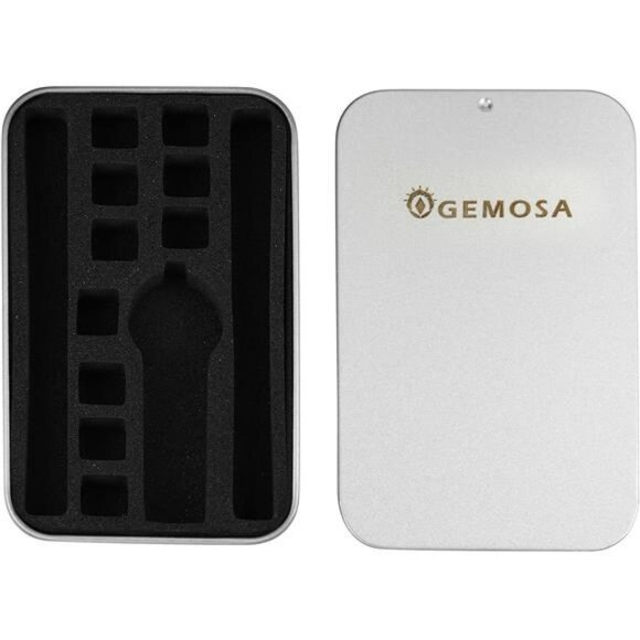 Gold italian charm bracelet set stainless steel 9mm modular link starter kit jew - Picture 6 of 7